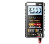 1 pz M119 Multimetro 6000 Conteggi Tester Digitale AC Tensione Corrente Transistor Condensatore Misuratore Con NCV