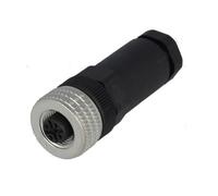 1 pz M12 Elettrovalvola Spina Femmina Connettore PG9 - Cablaggio Terminale a Vite a 5 Pin for Installazione in Loco