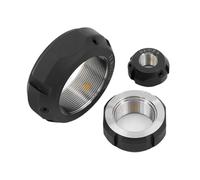 1 pz M15-M95 FA-tipo Dado di Bloccaggio Precisione Albero della Macchina Utensile Mandrino Vite Rotondo Passo 1/1.5/2mm Dadi In Acciaio(FA-M90x2.0)