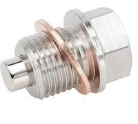 1 PZ M16x1.5 In Acciaio Inox Magnetico Tappo di Scarico Olio Fit Subaru Ascent BRZ WRX Forester Impreza Legacy Outback Crosstrek Mini Cooper John Deere Aprilia Sostituire 32195AA020 DP009 803916010