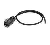 1 pz M20 3/5/7/9/12 pin IP68 connettore rapido for cavo impermeabile connettore di alimentazione CA/CC elettrico con cavo esteso da 1 m/2 m(12pin cable plug)