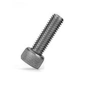 1 pz M3 M4 M5 M6 M8 TA2 Viti in titanio puro Titanio Testa tazza Zigrinata Testa cilindrica Esagono incassato Bullone Vite Vite(6mm,M5)