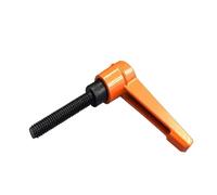 1 pz M4 M5 M6 M8 M10 Leva di serraggio arancione Maniglia regolabile Maniglia di serraggio Viti Bullone di bloccaggio Manopola con filettatura esterna maschio(Screws M4X25)