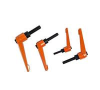 1 pz M4 M5 M6 M8 M10 Leva di serraggio Macchinari Maniglia di serraggio regolabile Viti Bullone di bloccaggio Manopola con filettatura maschio esterna(Nuts M10 1PC)