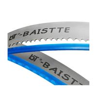 1 pz M42 Lame for sega a nastro bimetalliche da 1/2" 1425-2240 mm x 13 mm con lama for sega a nastro da 6/14Tpi for taglio di metalli duri(8-12Tpi,Length 1400mm)