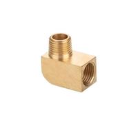 1 pz M6 M8 M10 M12 1/8" 1/4" BSP femmina a maschio in ottone 90 gradi gomito tubo raccordo adattatore per sistema di lubrificazione a olio (gomito, F M12x1-M BSP1I4)