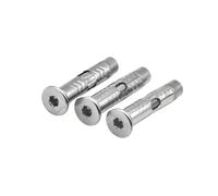1 pz M6 M8 M10 viti di espansione a testa esagonale/piatta 304 bullone ancoraggio for calcestruzzo(Hex Socket 1Pcs,M6x60mm)