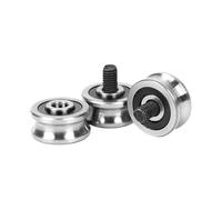 1 pz macchina da ricamo a forma di U scanalatura rotonda rullo di guida doppia cuscinetto a sfere SG15 SG20 SG25 SG66(SG20)