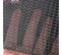 1 pz Maglia Densa Condizionatore D'aria Rete Antipolvere Aria Condizionata Filtro Netto, Filtraggio della polvere Vent-tubo Case Del Computer Host Air Vent (Color : Black, Size : 1.2x3m)
