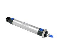 1 pz MAL Lega Piccoli Cilindri Pneumatici Doppio Cilindro Aria MAL Mini Compressa Alesaggio 25mm 25/50/100/200/300/400/500 Sin(MAL25X450)