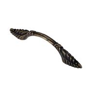 1 pz. Maniglia for porta del cassetto dell'armadio da cucina dal design retrò, pomelli for mobili antichi, scatola di legno, maniglia for armadio, 110 * 12 mm