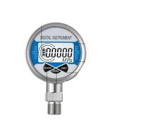 1 pz Manometro Digitale Wireless bar mpa psi Aria Liquida Olio Combustibile Display Acqua Manometro Digitale Manometro Bassa Pressione(100mm M20-1.5,0-0.25Mpa)