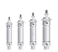 1 pz. MBL serie lega di alluminio mini cilindro MBL16X25SCA/MBL16X50SCA/MBL20X25SCA attuatore meccanico pneumatico automatizzato(Stroke 75,MBL25)