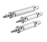 1 pz MBL20/25/32 Cilindro pneumatico in alluminio Mini cilindro 10-400 mm corsa(Stroke 25mm,Bore 50mm)