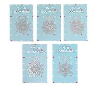 1 pz Metallo a forma di cuore Segnalibro fiocco di neve Clip di carta Marcatore di libri Articoli di cancelleria Materiale scolastico Regalo Molto pratico e popolare Clever design
