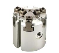 1 pz MHS3 16D 20D 25D 32D 40D 50D 63D 80D 100D 125D Stile Parallelo Air Gripper 3 Dito A Doppia Azione Cilindro Rotante(MHS3-16D)