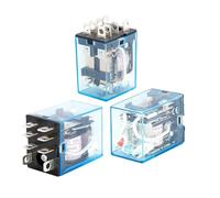 1 pz Micro Mini Elettronico Relè Elettromagnetico 10A 8PIN Bobina DPDT AC/DC12V 24V 36V 48V 110V 220v 380V HHC68A-2Z(DC - 1pcs,110V)