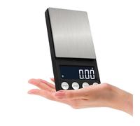 1 pz Mini bilancia tascabile digitale di precisione 0,01 g Gioielli Oro Diamanti Accessori Gram Balance Peso Bilance(200g-0.01)