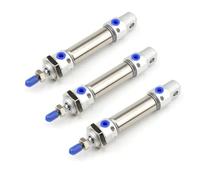1 pz Mini cilindro in acciaio inossidabile con tampone d'aria MAC32*25/50/75/100/150/200/300-S-CA(MAC32X125)