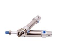 1 pz Mini cilindro pneumatico MA serie alesaggio 20 mm MA20 in acciaio inox Mini cilindro pneumatico corsa 10-400 mm(MA20X200,-S-CA)