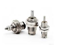 1 pz Mini cilindro pneumatico serie 6/10/15 5/10/15/20 mm aria a semplice effetto micro ago a forma di(CJPB10X5,Rod External Thread)