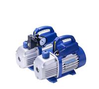 1 pz Mini pompa for vuoto a palette rotanti monostadio 2PA vuoto massimo for aria condizionata e separatore for schermo 220 V(Compatible)