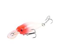 1 pz. Minnow Isca da immersione 71 mm-7 g, esca affondante Wobbler, rumorosa e rigida da pesca a traina(Color D)