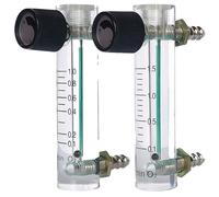 1 pz Misuratore di portata del gas Misuratore di portata Caudalimetro Contatore Indicatore di flusso O2 Ossigeno Dispositivo di flusso Interruttore 0,1-1,5 L/min(0.2-2L per Min 93mm)