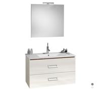 1 PZ MOBILE BAGNO SOSPESO "FANTASY" CON LAVABO E SPECCHIO CM.90 Grigio Matrix NextradeItalia Mod.FERX.DIAERX-PFXNNLN-GM