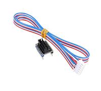 1 pz modulo adattatore driver motore di commutazione esterno ad alta potenza per scheda stampante 3D driver Microstep per W / 50 cm 6pin cabina stampante testa chiave di riparazione chiave di