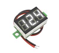 1 pz Modulo display Voltmetro Tester di tensione Pannello misuratore Misuratore(WHITE)
