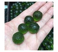 1 pz Moldavite Ceca Meteorite Impatto Perline di Vetro Pietra Ruvida Pietra di Cristallo Pietra Semi-Preziosa Giada Esorcizzare Spiriti Maligni Disegno Denaro Jaspery Natural dingchi Home Collections