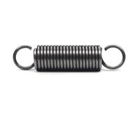 1 Pz Molla di Estensione Durevole Molla in Acciaio, Molla di Tensione A Doppio Gancio - 3 X 20 X 110 Mm, Diametro Filo 3 Mm, Diametro Esterno 20 Mm, 1 PCS, 3 x 20 x 90 mm