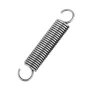 1 pz. Molla di tensione a gancio aperto, molla di richiamo, molla di estensione, molla di tiraggio, diametro filo 2,5 mm, diametro esterno 14/16 mm(Length 100mm,Out Dia 16mm-2.5mm)