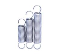 1 pz Molla di Tensione in Acciaio Inossidabile 304 Diametro del Filo 1.5mm S Gancio Bobina Pullback Molla di Tensione di Estensione, 1.5x12x130mm