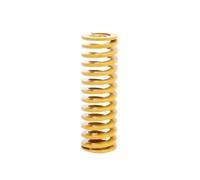 1 pz Molla for stampaggio a matrice elicoidale Molla for stampaggio a compressione a spirale OD 20 mm ID 10 mm L 20-55 mm(20x10x30mm,Yellow)