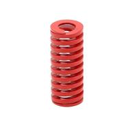 1 pz Molla for stampaggio a spirale rossa for strumento di sollevamento del montante del portellone posteriore, diametro esterno 30 mm, diametro interno 15 mm, lunghezza 25-100 mm(90mm)