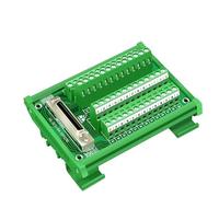 1 pz montaggio su guida DIN 50 pin 0,05 "mini D nastro/MDR modulo di interfaccia femmina, scheda di sblocco SCSI50(HL-SCSI-RA-50P(CN))