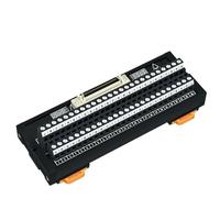 1 pz montaggio su guida DIN 50 pin 0,05 "mini D nastro/MDR modulo di interfaccia femmina, scheda di sblocco SCSI50(SCSI-50P(CN)-MINI-S)