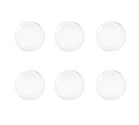 1 pz morbido silicone antiscivolo fermaporta autoadesivo maniglie porta paraurti tappo protettivo(6pcs,50x8mm)