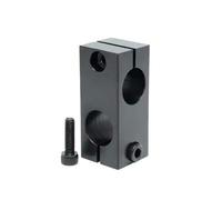 1 pz Morsetto a croce Supporto fisso Collegamento verticale parallelo Bloccaggio(Aperture 16-16mm)