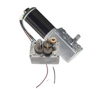 1 pz Motoriduttore a vite senza fine 12 V 24 V Riduttore ad angolo retto alto con encoder, cambio in metallo a basso rumore CNC inseguitore solare A5840-31ZY(Motor only,80R,24V)