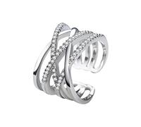 1 pz Multi Strati Anello da Donna Moda Bellissimo Anello Aperto Accessori Gioielli Anello può Essere Regolabile Amante Regalo Elegante e Popolare Convenient And Nice