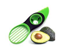 1 Pz Multifunzione Avocado Coltello, Affettatrice Avocado, Taglia Avocado 3 in 1, Tritatutto per Avocado, Pelapatate per Avocado, per Frutta, Kiwi, Mango, Utensile da Cucina