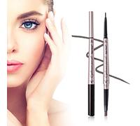 1 PZ Musica Fiore Miniatura Sopracciglio Punteggiatura Penna Doppia Testa 2 Way Long Lasting Liquid Penna Sopracciglio Fine Sketch Impermeabile Trucco Degli Occhi Tatuaggio Sopracciglio Super Durevole