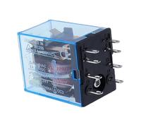 1 pz MY2P HH52P MY2NJ bobina relè generale DPDT mini interruttore relè elettromagnetico con LED AC 110 V 220 V 380 V DC 12 V 24 V 36 V(AC,110V)