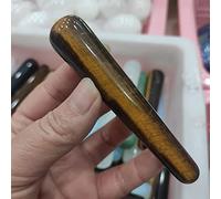 1 pz Naturale Occhio di Tigre Cristallo Di Quarzo Bastone Da Massaggio Punto di Rilassamento Reiki Stone decorazione della stanza