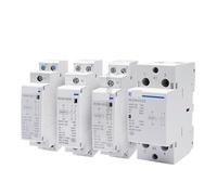 1 pz NCH8 contattore CA modulare for uso domestico 220 V 230 V 400 V CA 20 A 25 A 40 A 63 A 1 NO 1 NC 2 NO 2 NC 4 NO 2 quadrifase(NCH8-40,2NO2NC)