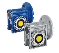 1 pz NMRV063 Riduttore a vite senza fine 14 mm 19 mm 24 mm Albero di ingresso Rapporto di trasmissione 5: 1-100: 1 Foro di uscita 25 mm for motore 0,25 KW-1,5 KW(RATIO 50 TO 1-IEC FLANGE 90B14)