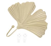 1 pz nordico a forma di foglia a forma di gancio semplice Pendente in ferro